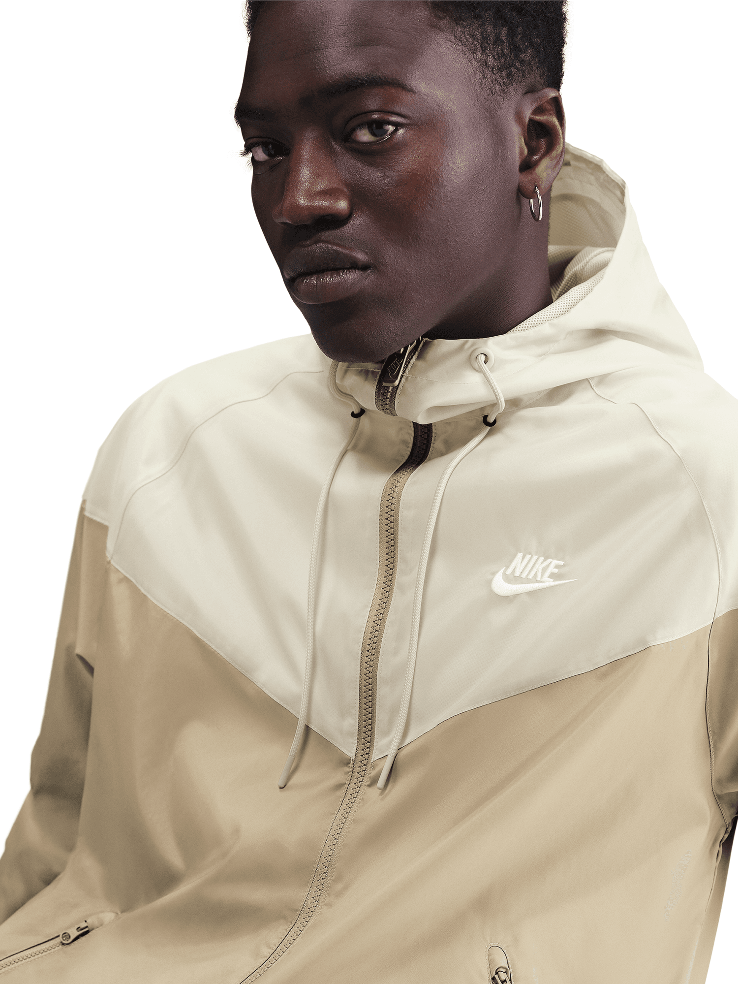Woven Lined Windrunner Hooded Jacket