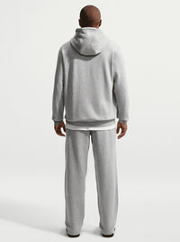 Open-Hem Fleece Pants