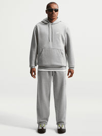 Open-Hem Fleece Pants