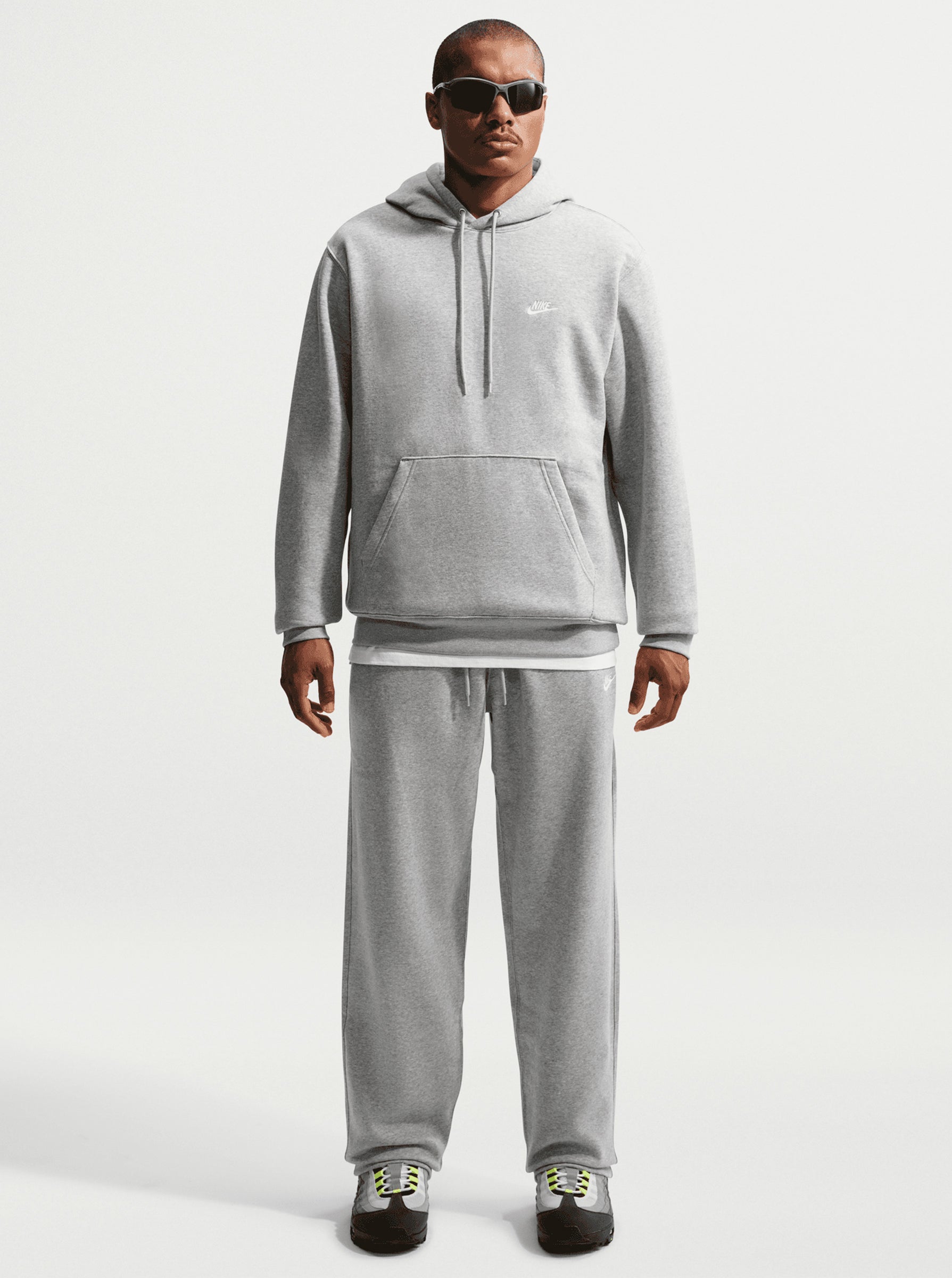 Open-Hem Fleece Pants