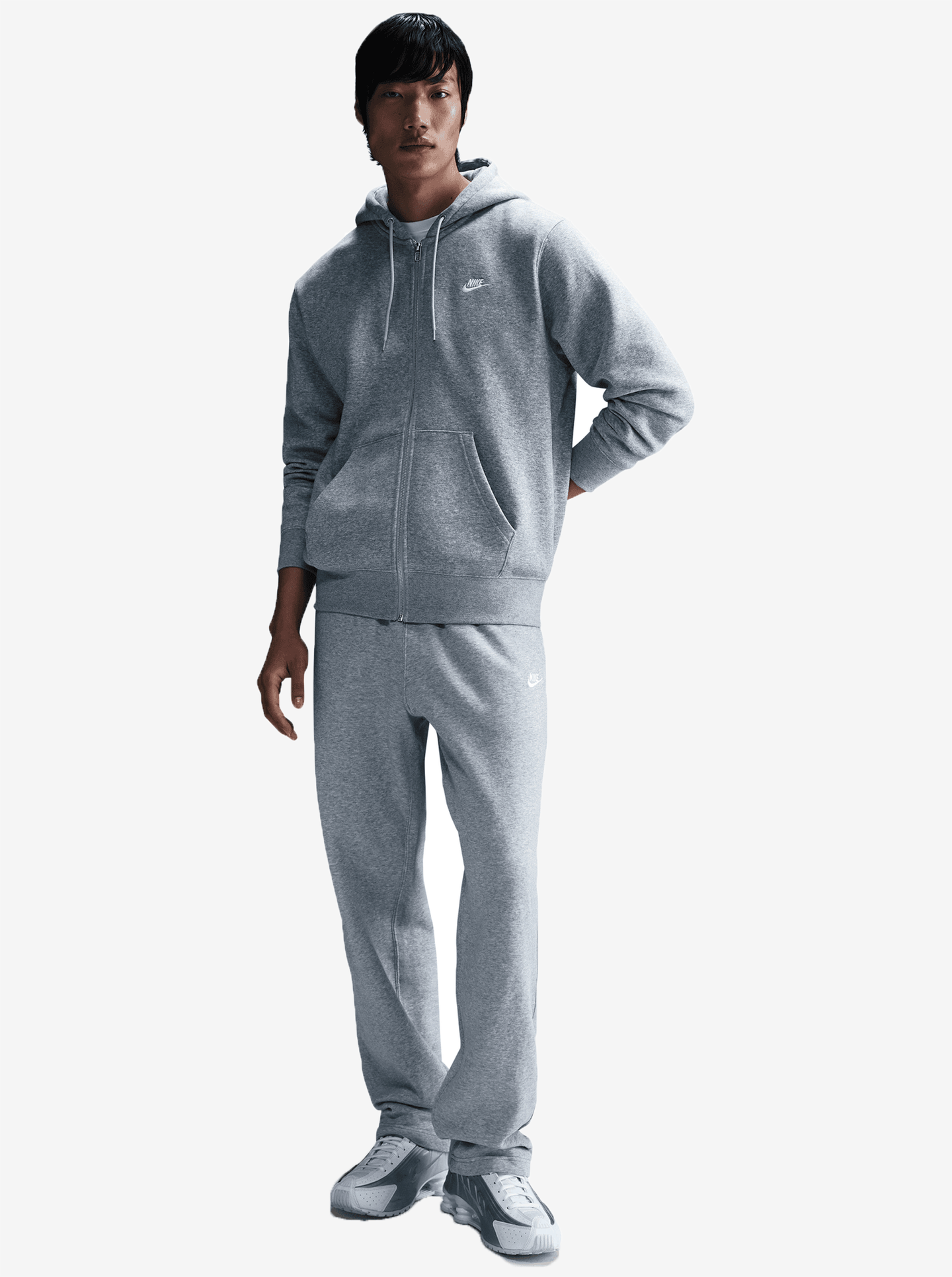 Club Full Zip Fleece Hoodie