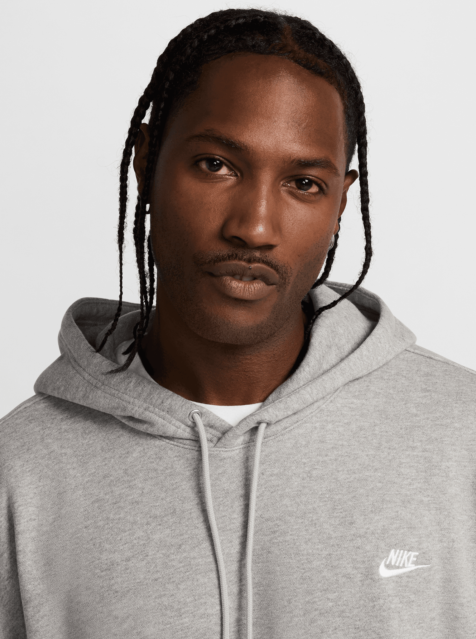 French Terry Oversized Pullover Hoodie