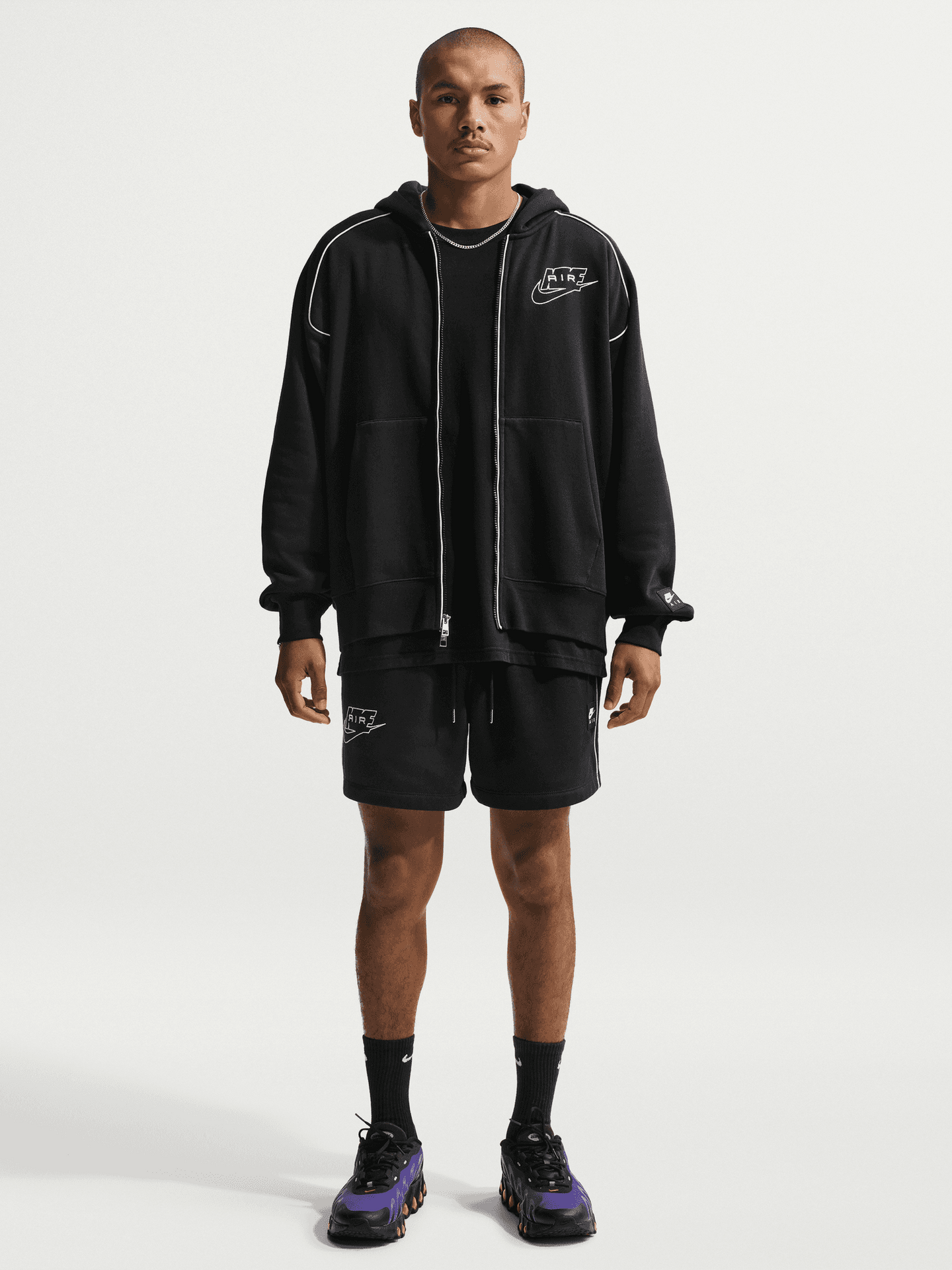 Full-Zip Fleece Hoodie