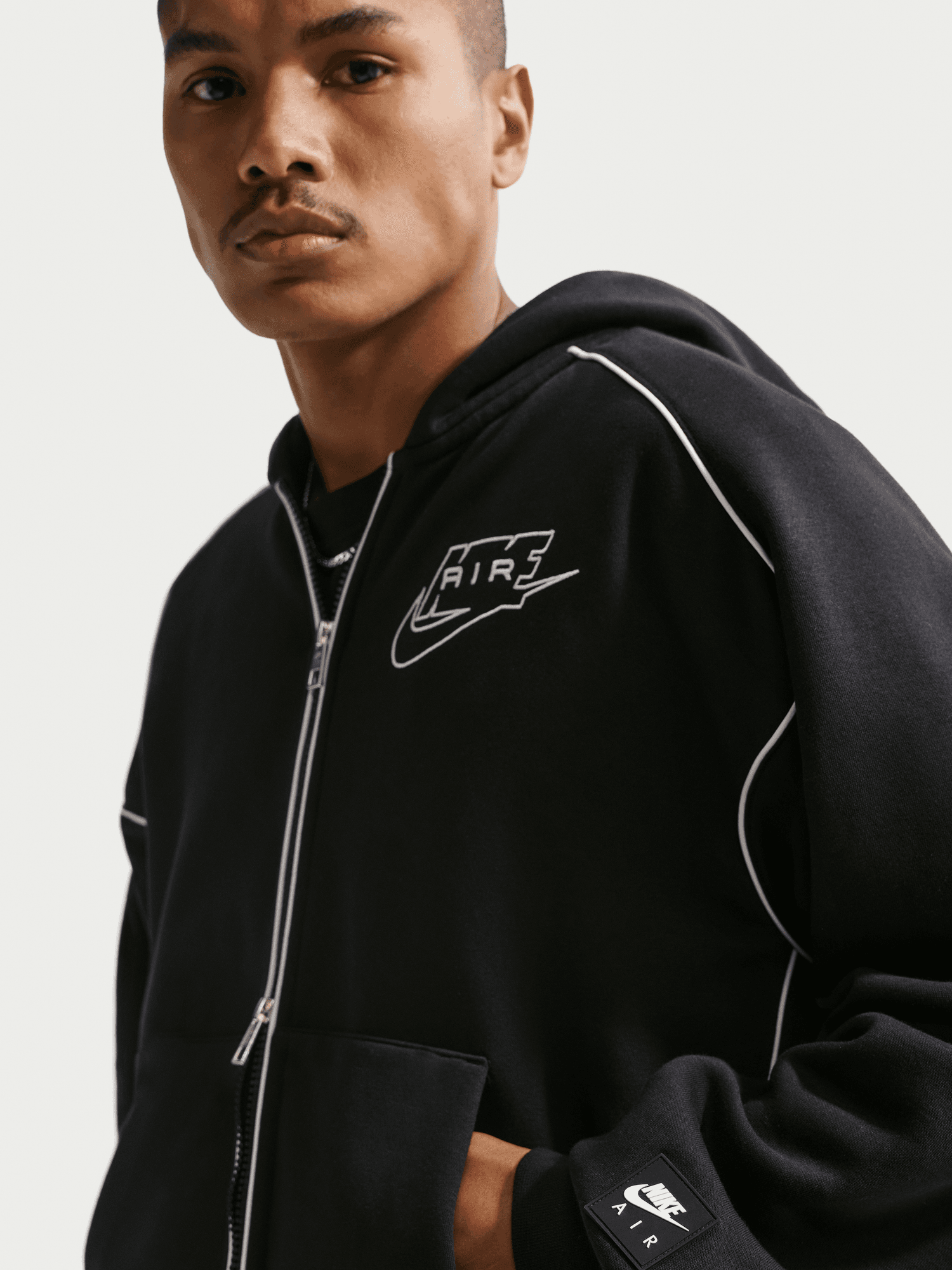 Full-Zip Fleece Hoodie – Stirling Sports