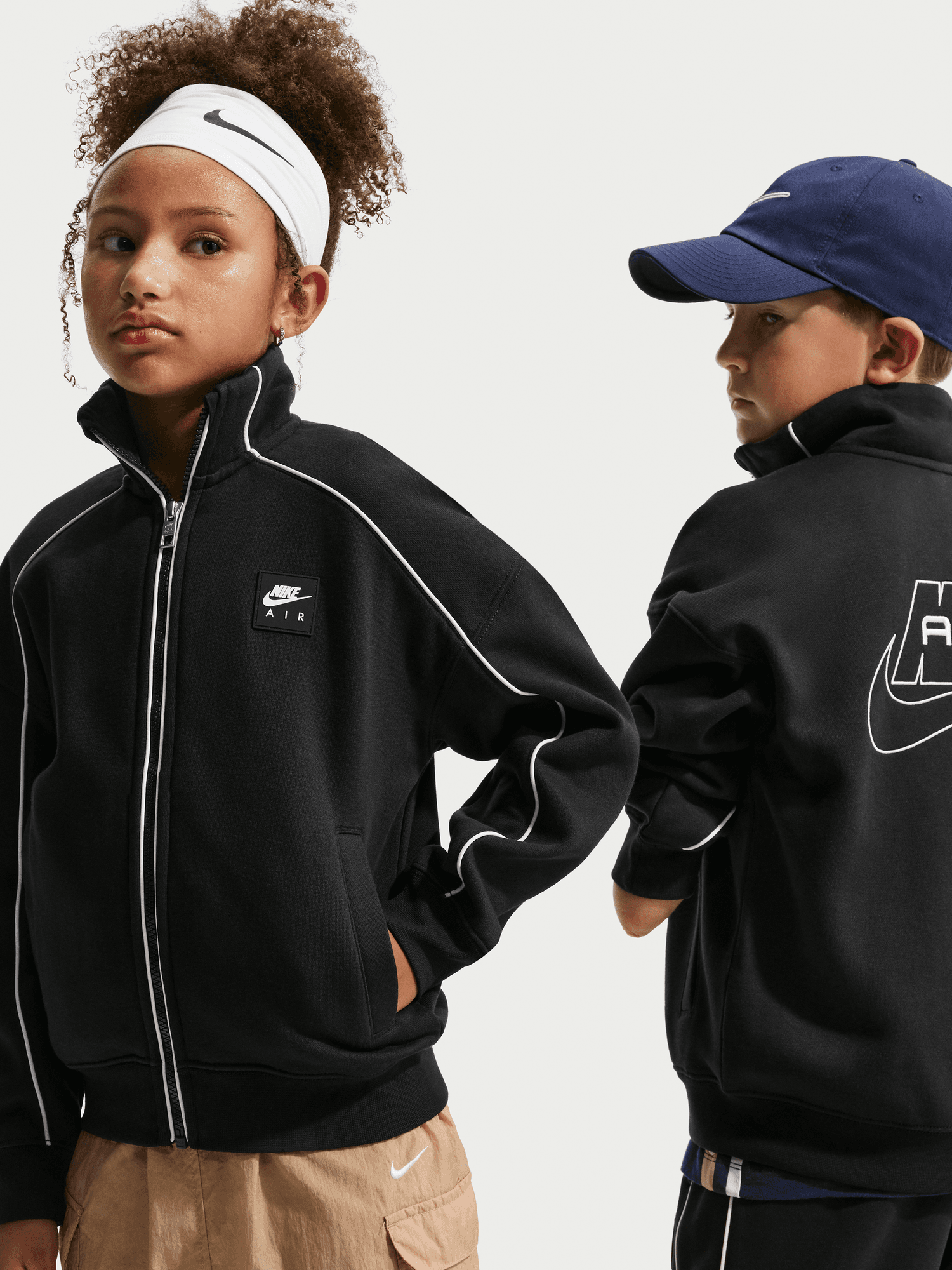 Shop Fleece Track Jacket Big Kids | Stirling Sports NZ