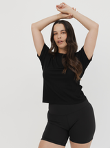 Movement Tee in Black
