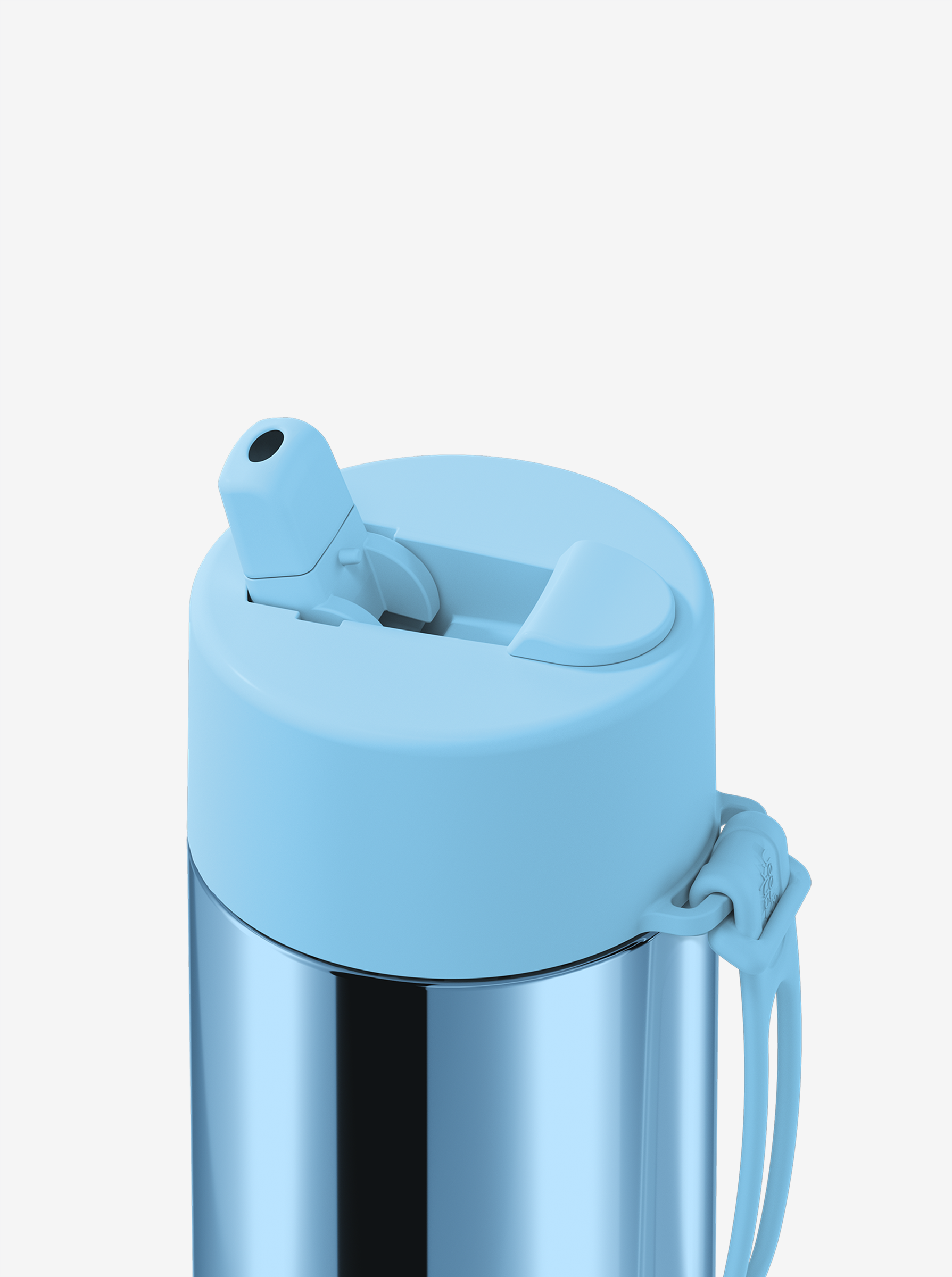 Ceramic Reusable Bottle Flip Straw 20oz