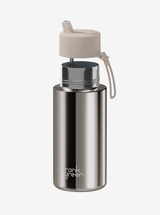 Ceramic Reusable Bottle with Flip Straw 34oz
