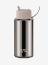 Ceramic Reusable Bottle with Flip Straw 34oz