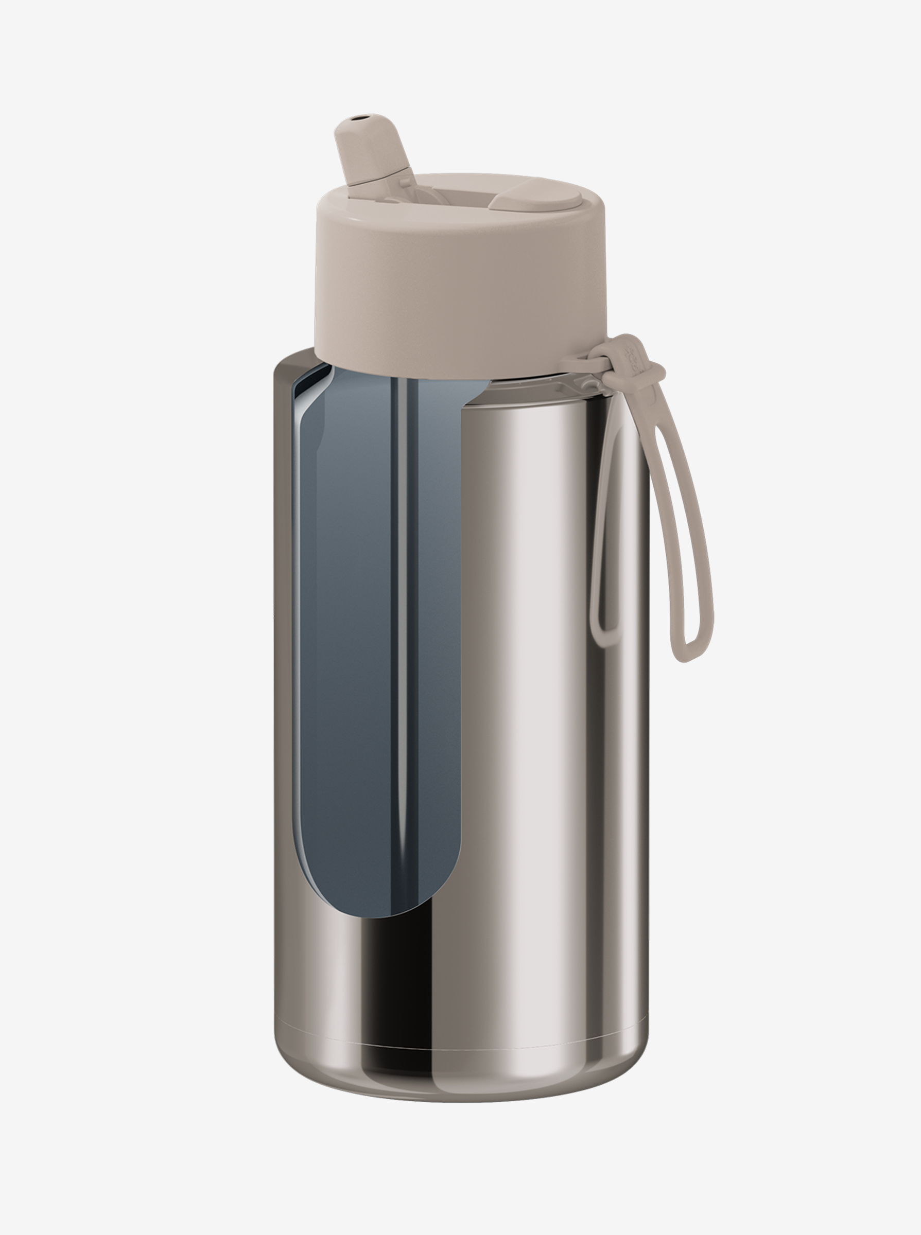 Ceramic Reusable Bottle with Flip Straw 34oz