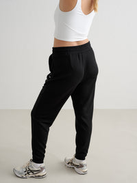 Black Comfy Modal Pants