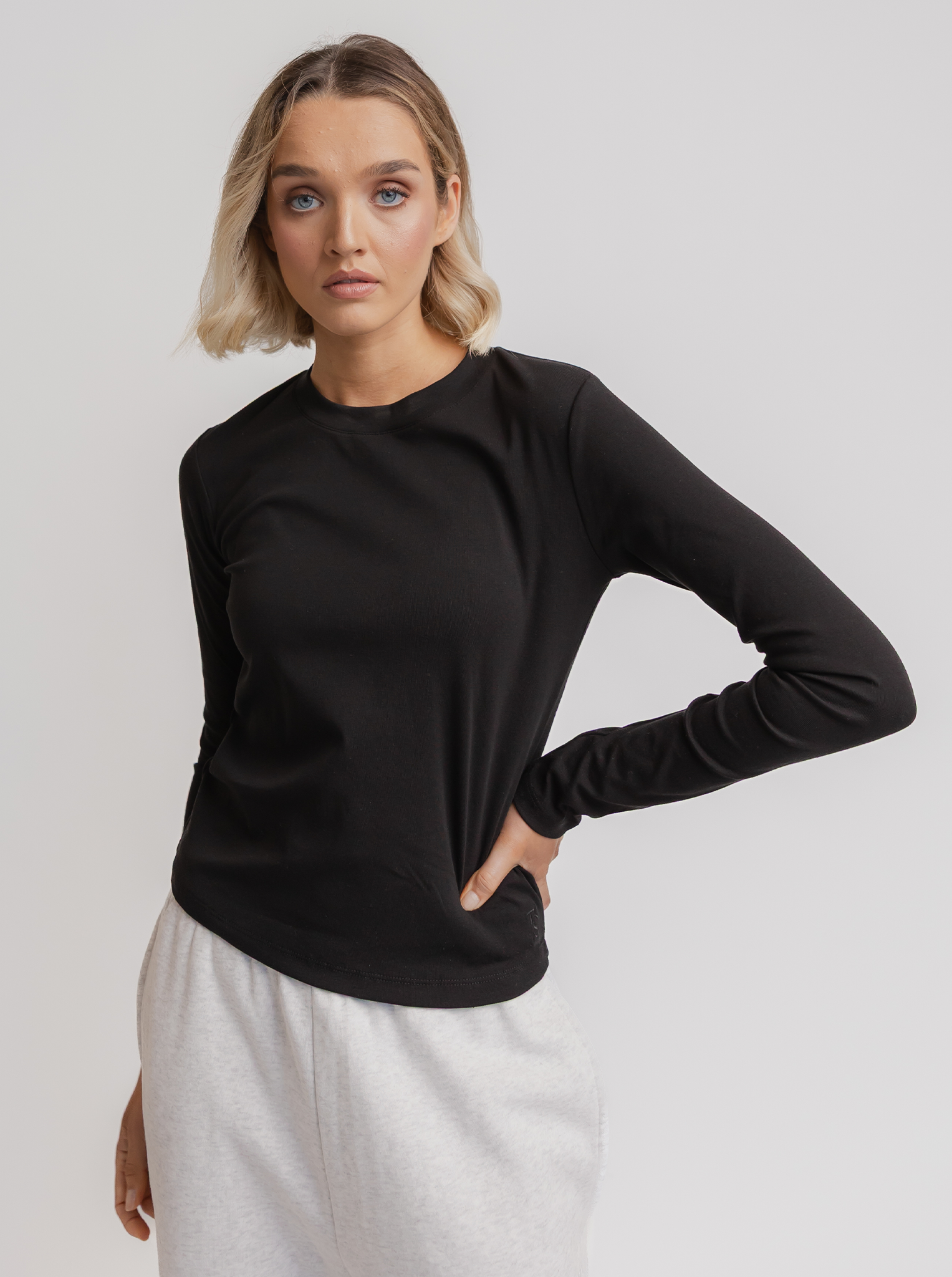 Everyday Long Sleeve in Black