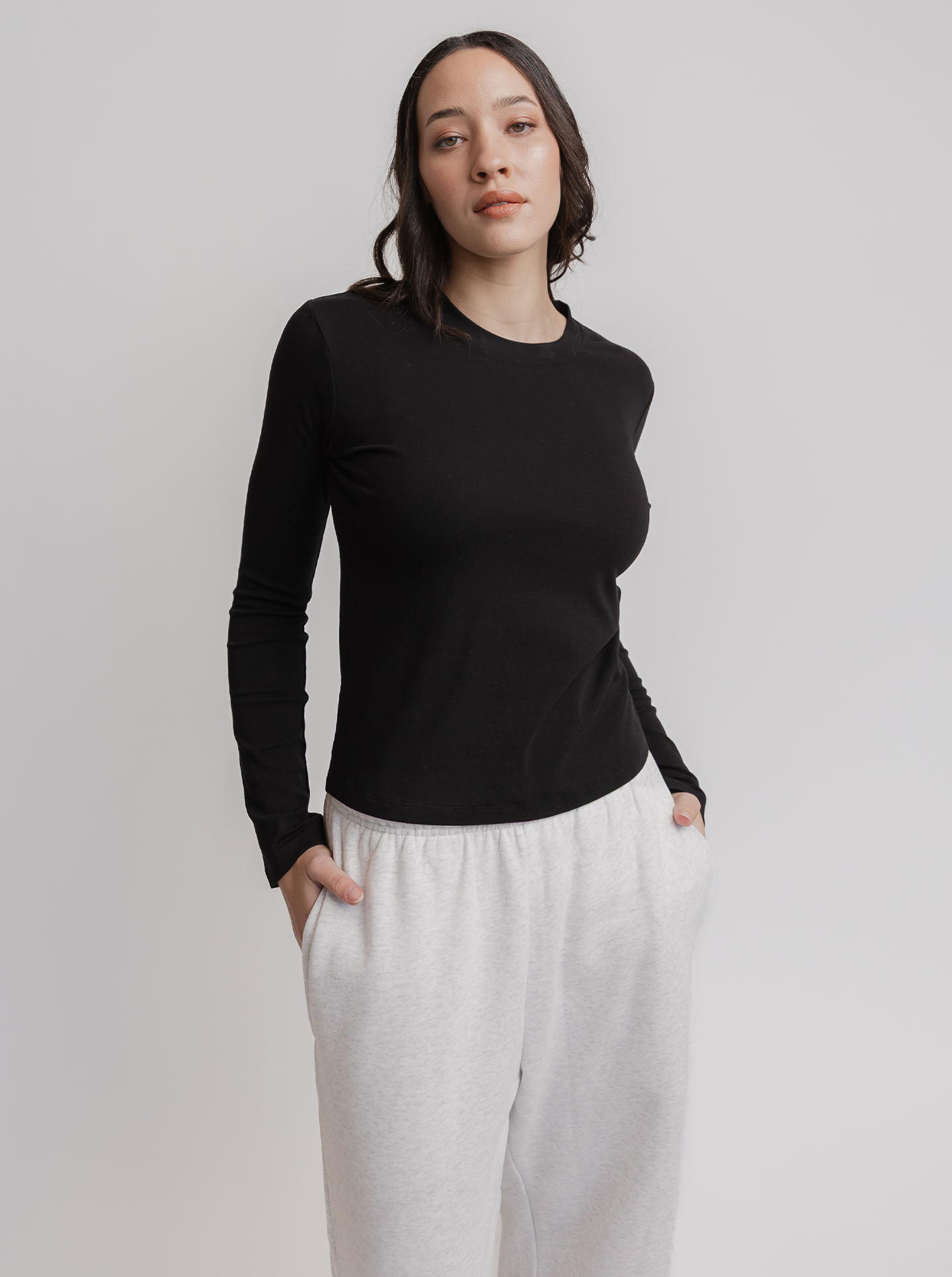 Everyday Long Sleeve in Black