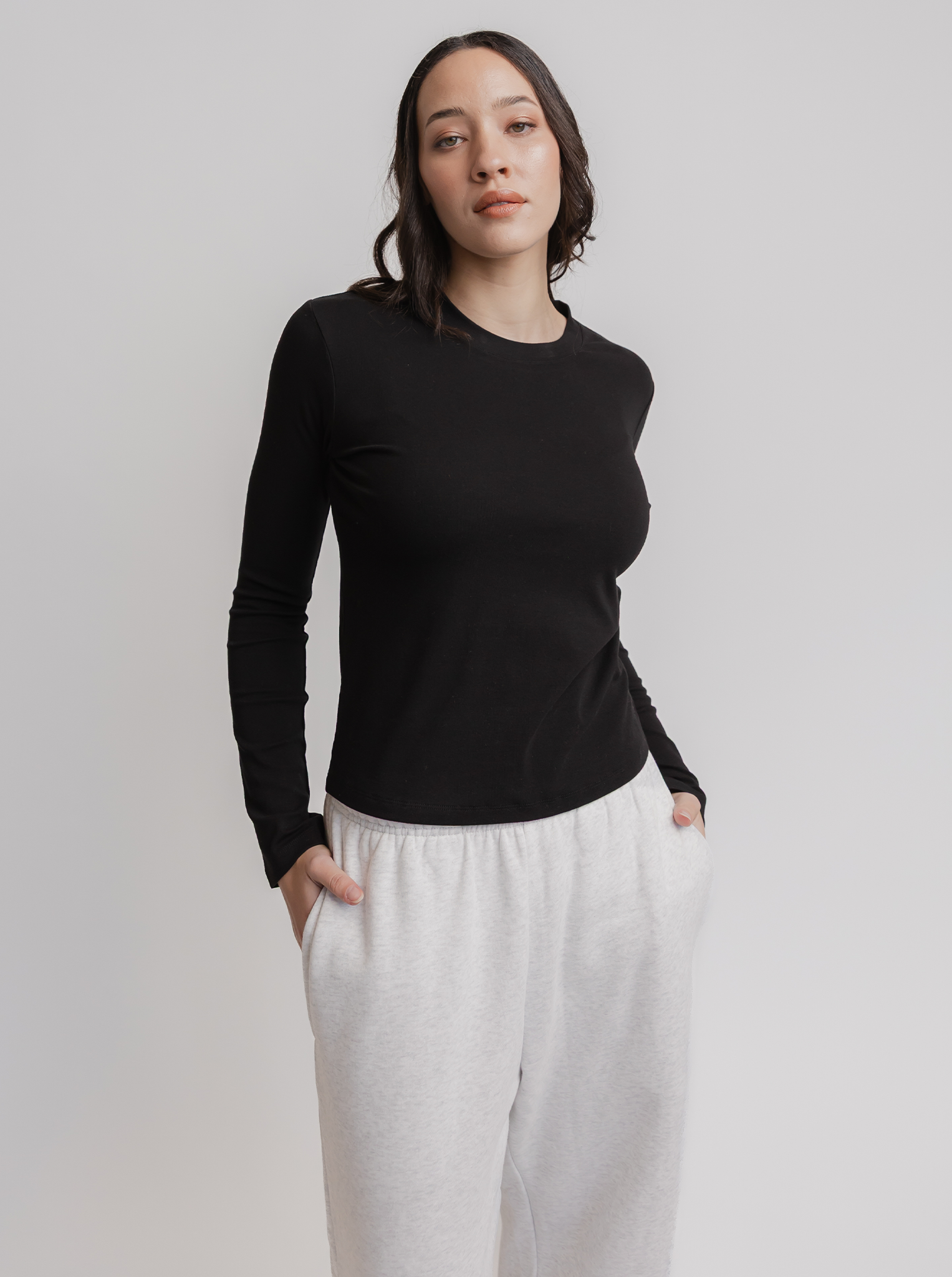 Everyday Long Sleeve in Black