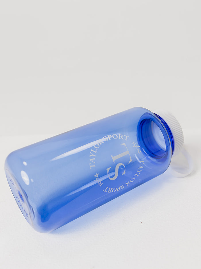 Taylor Sport Bottle In Blue/White