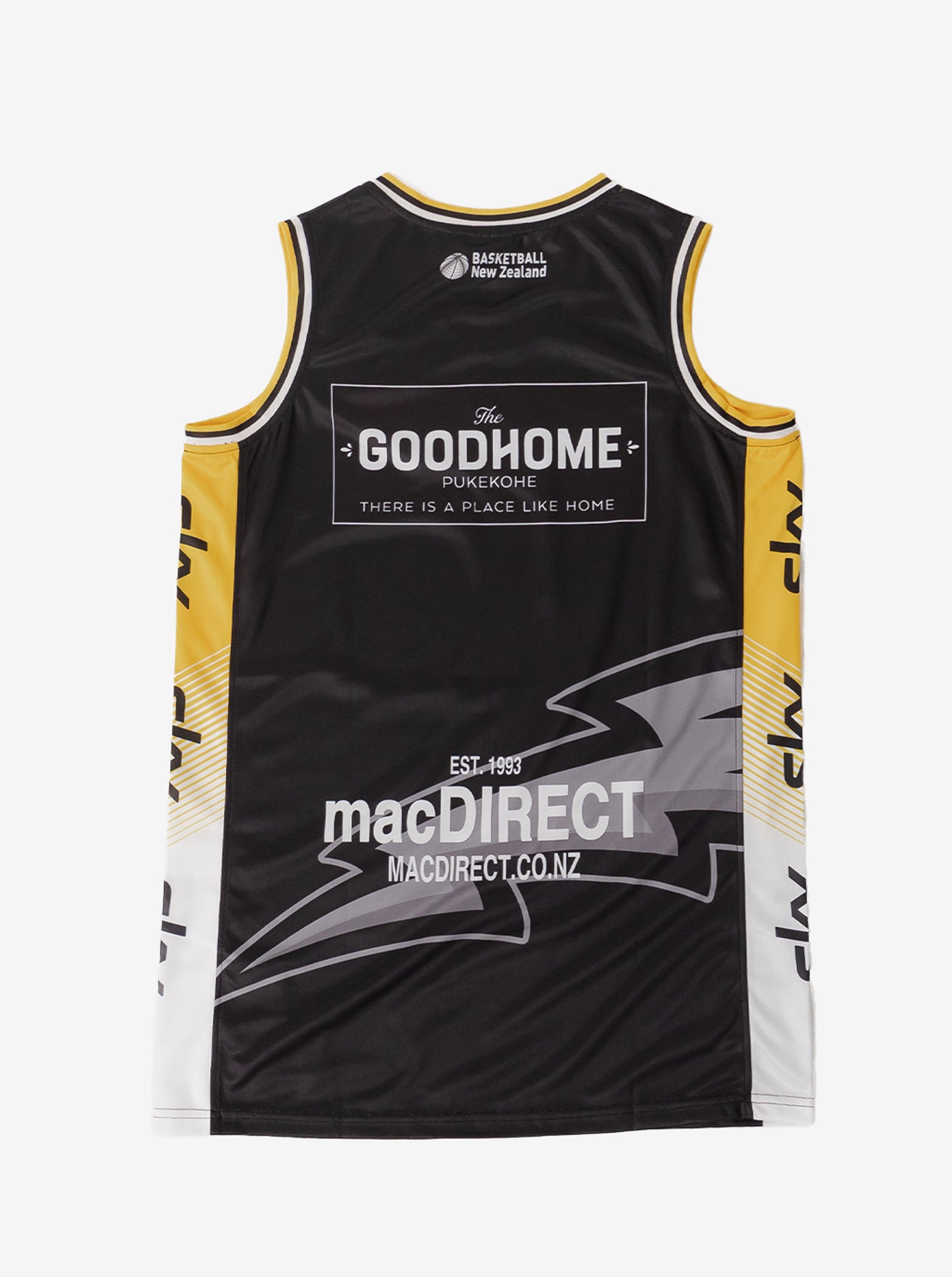 NZNBL Franklin Bulls Home Singlet Youth