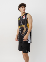 NZNBL Franklin Bulls Home Singlet Mens