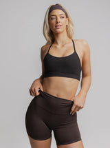 Mellow Bike Short in Coffee Bean