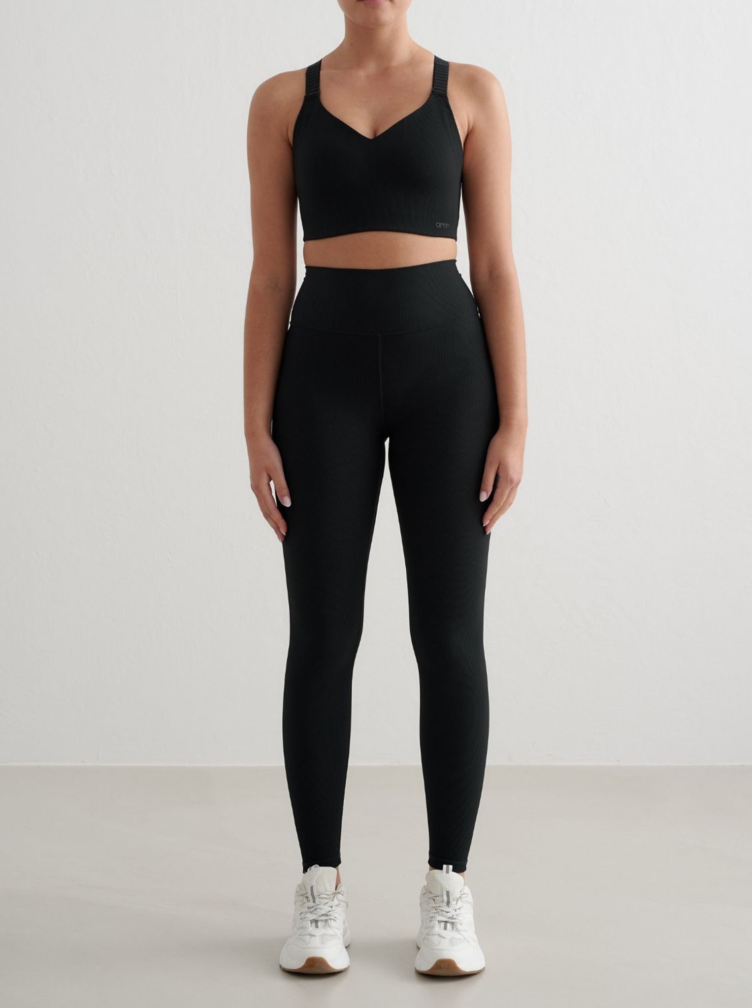 Ribbed Performance Support Bra