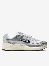 Nike M P-6000 - White/Black-Metallic Silver-Flt Silver