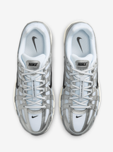 Nike M P-6000 - White/Black-Metallic Silver-Flt Silver