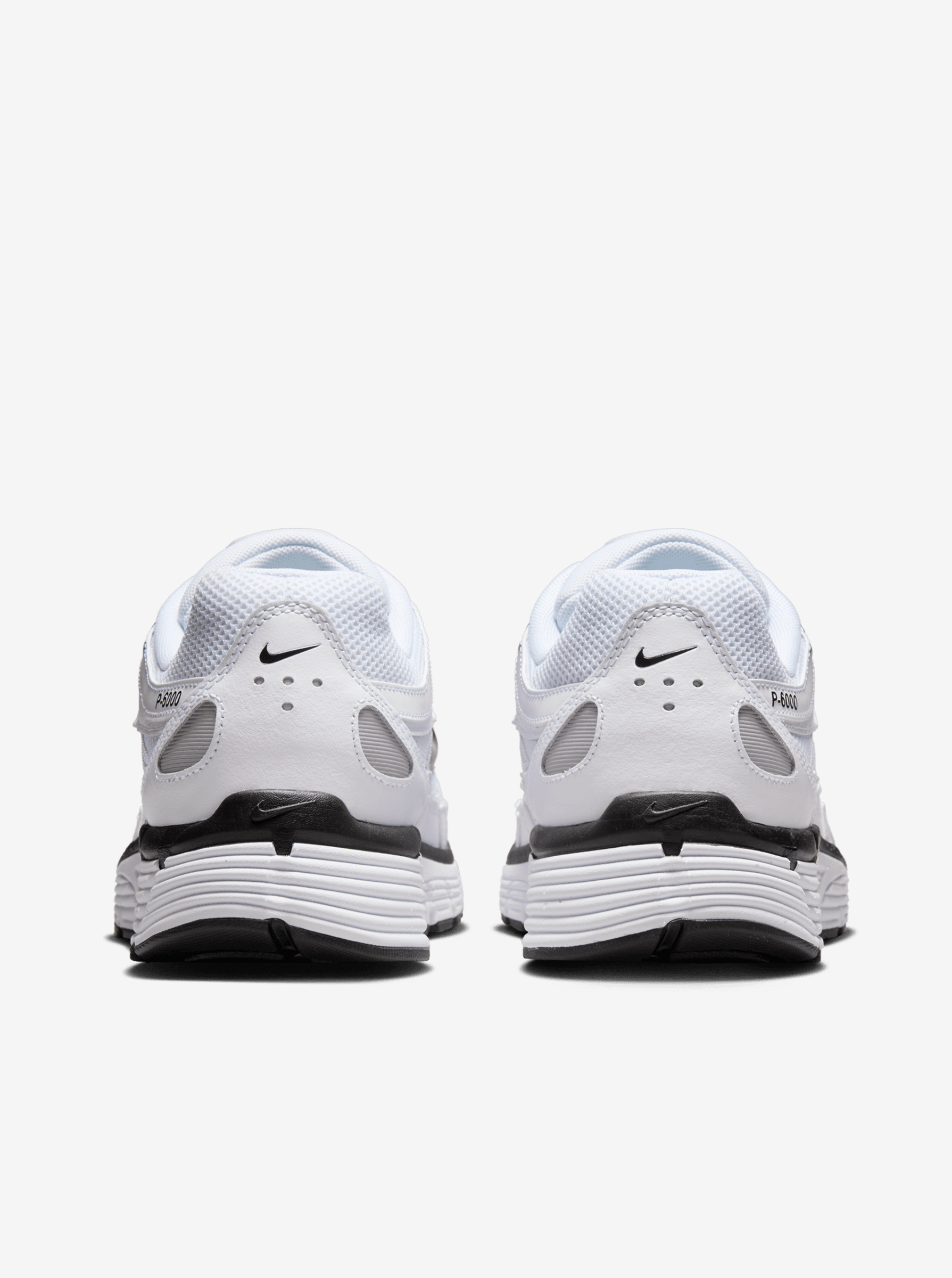Nike M P-6000 - White/Black-Metallic Silver-Black