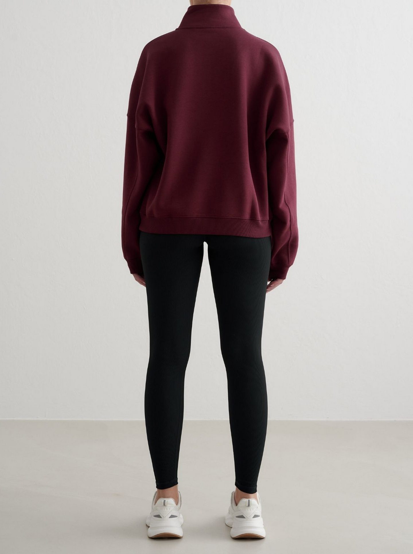 Varsity Half Zip Sweat