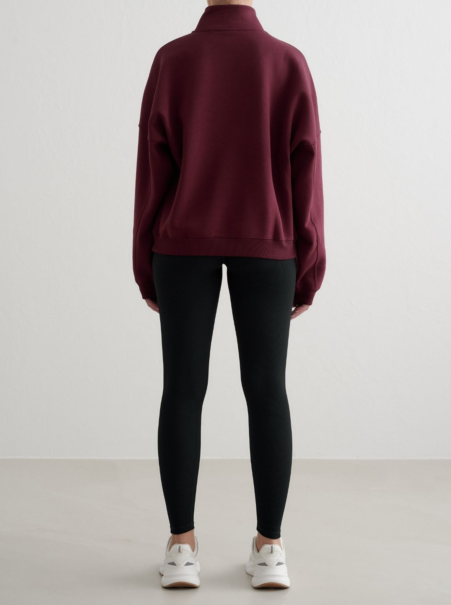 Varsity Half Zip Sweat