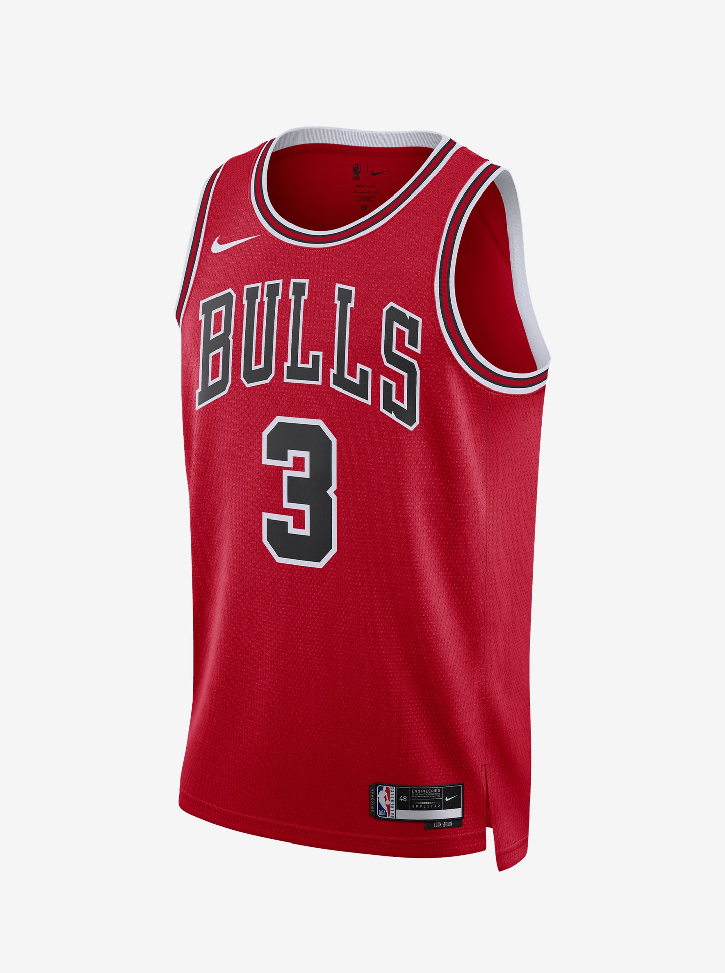 NBA Chicago Bulls Josh Giddy #3 Icon Edition Swingman Jersey