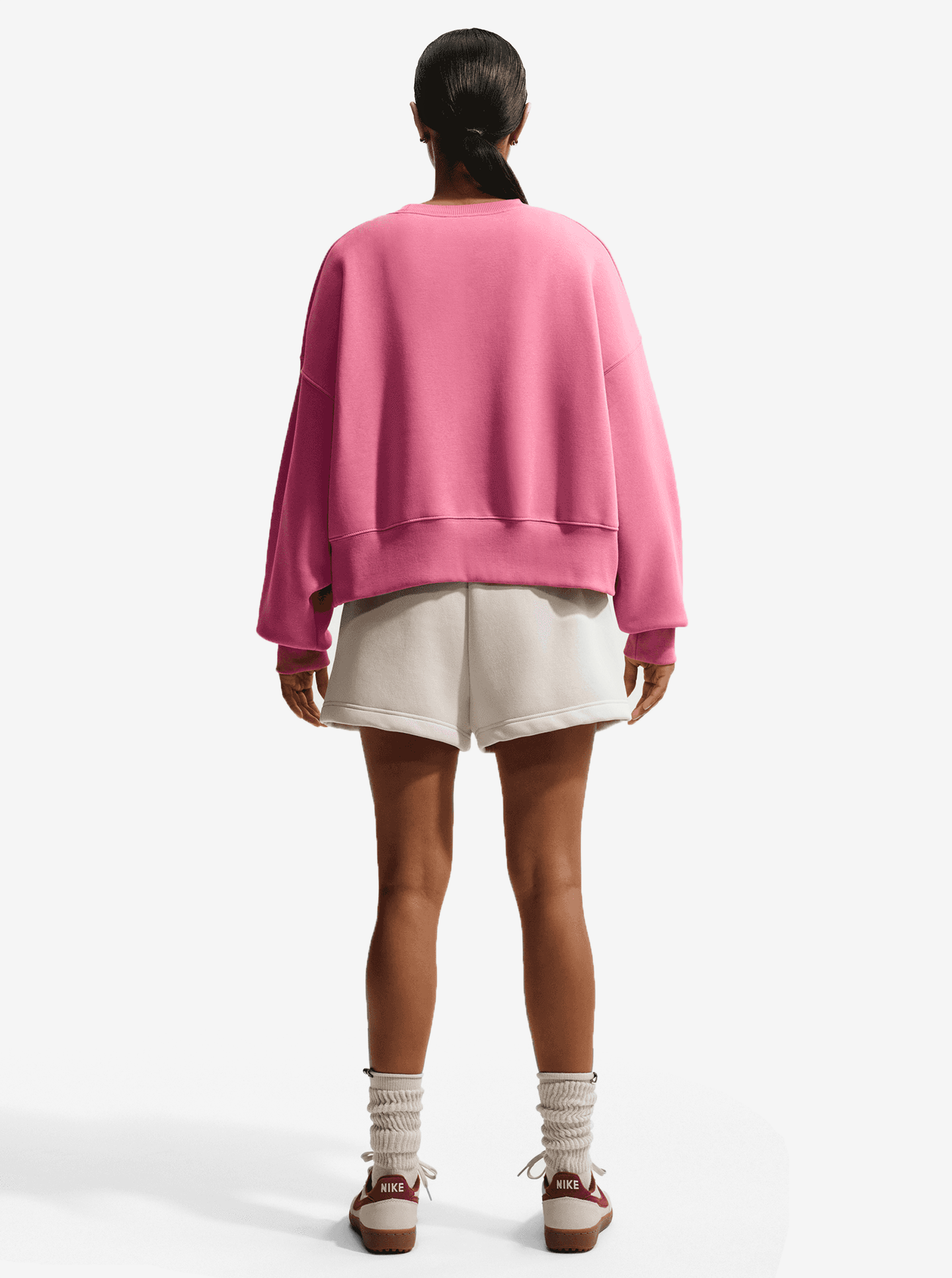 Phoenix Fleece Oversized Pullover Crew