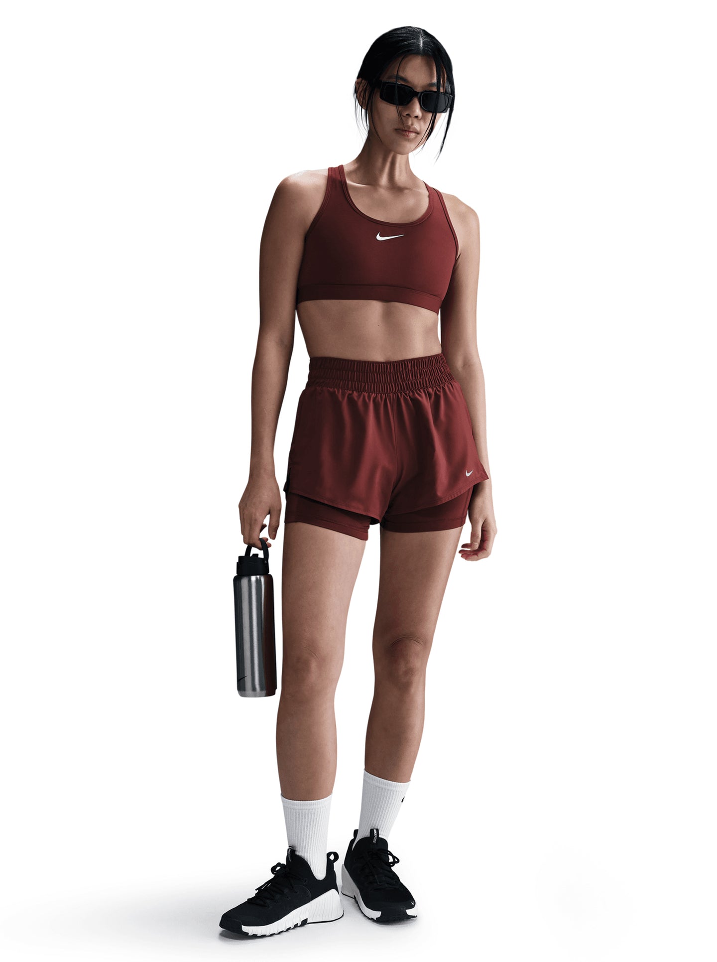 One Dri-FIT Mid-Rise 3" 2-in-1 Shorts