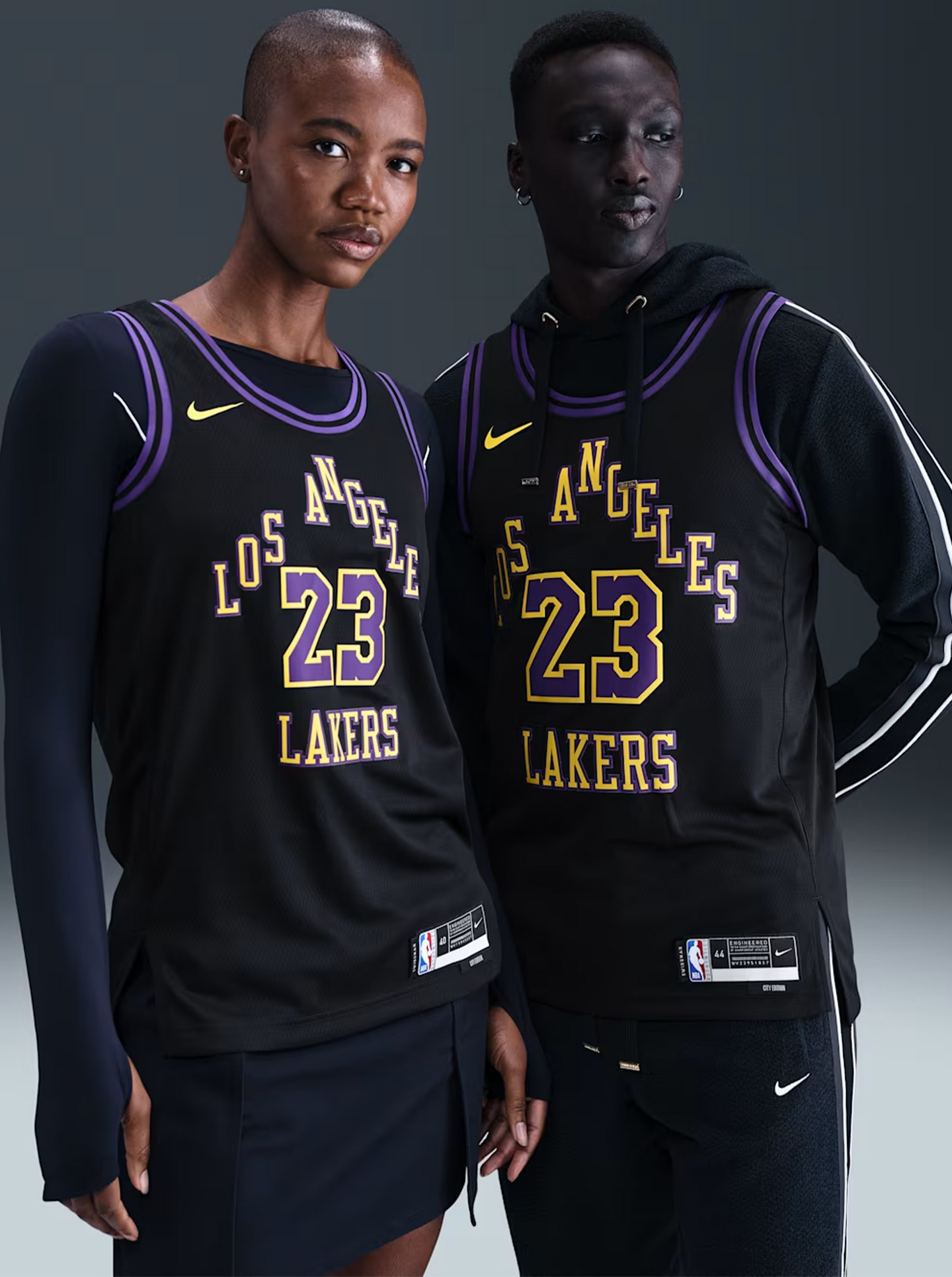 Lebron James Los Angeles Lakers City Edition Swingman Jersey