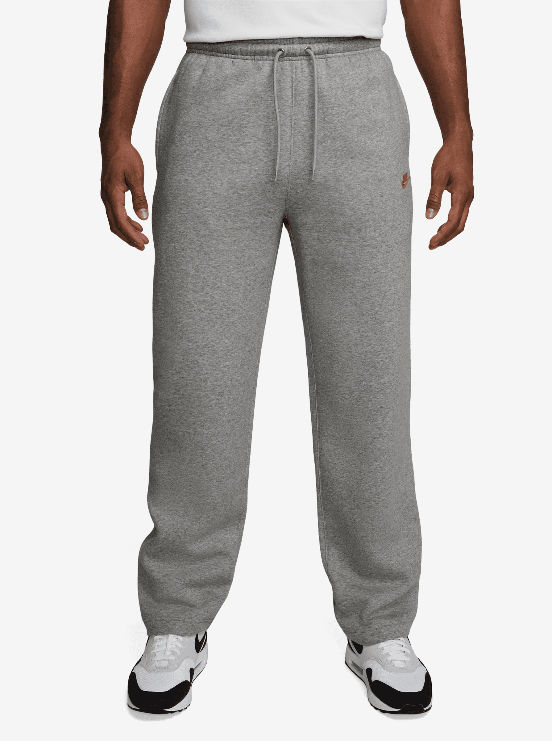 Open-Hem Fleece Pants