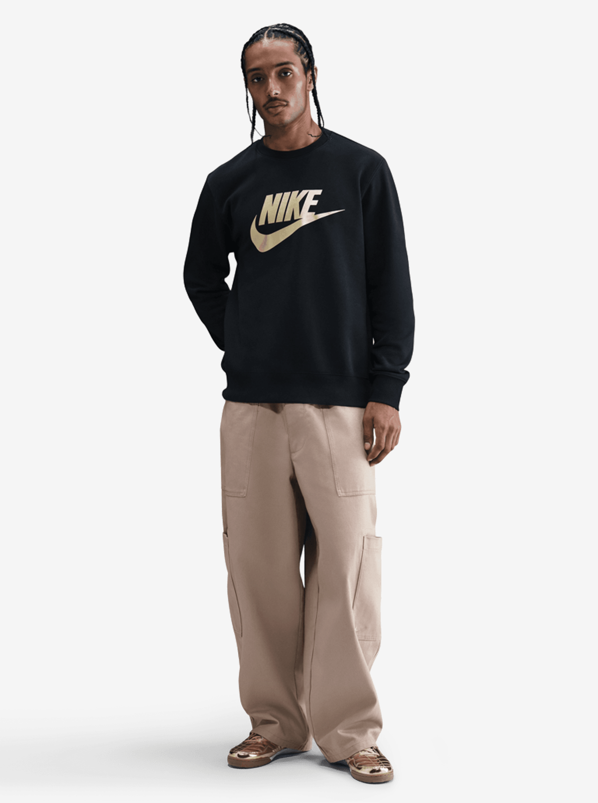 Graphic Fleece Crew