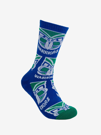 NZ Warriors Sneaker Sock 2 Pack