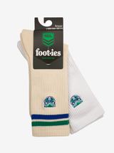 NZ Warriors Sneaker Sock 2 Pack