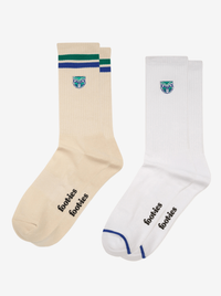 NZ Warriors Sneaker Sock 2 Pack