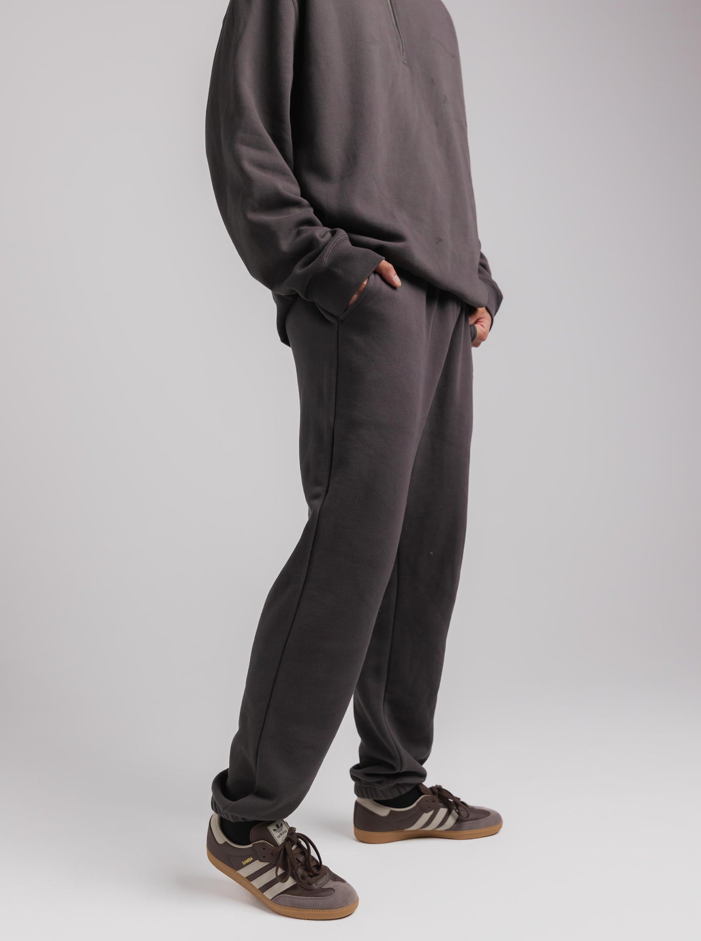 Classic Joggers in Washed Black