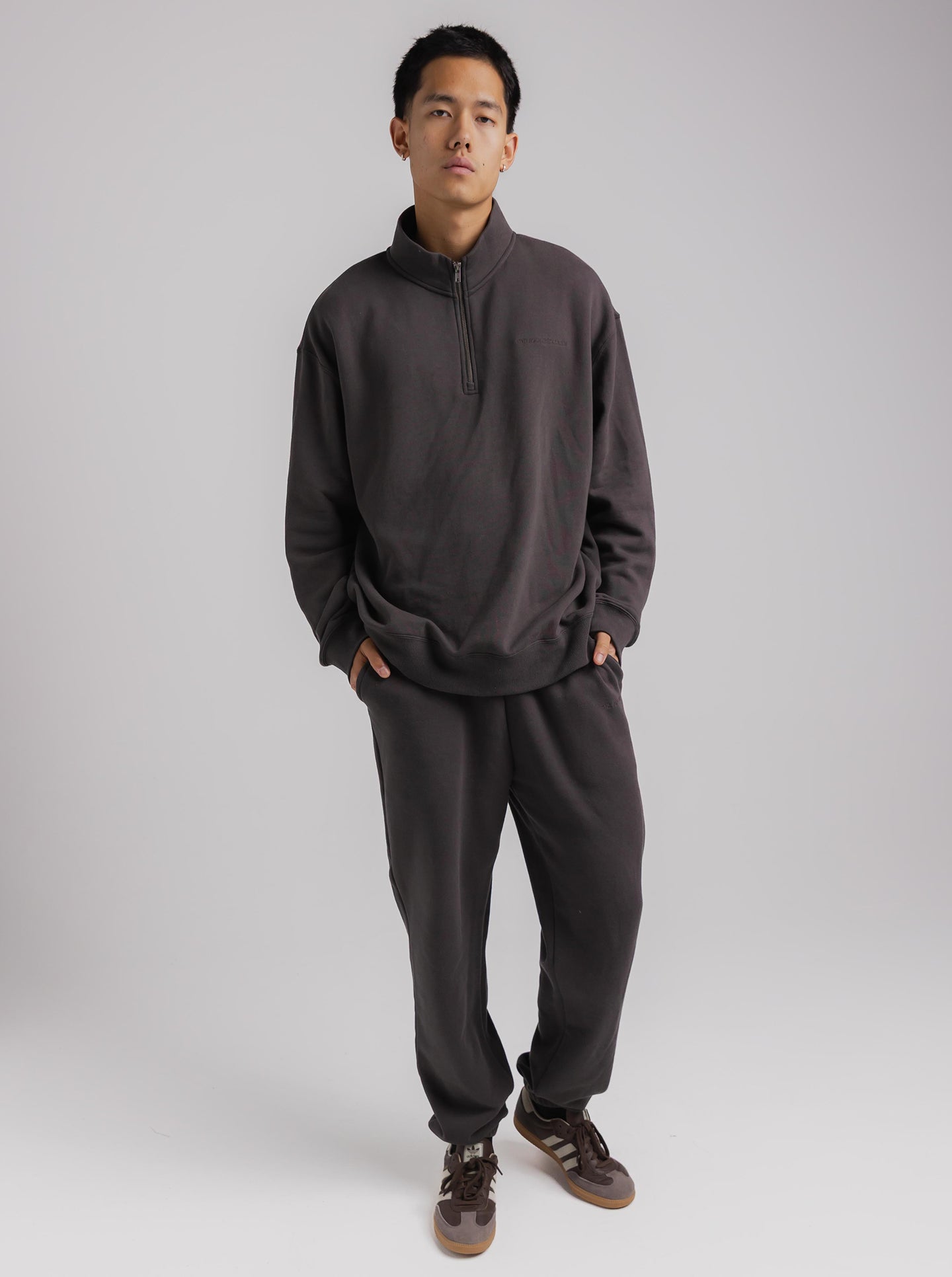 Classic Joggers In Washed Black