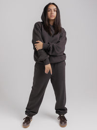 Classic Joggers In Washed Black