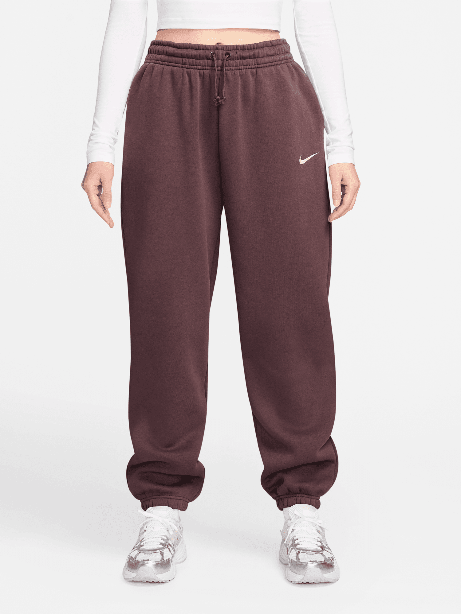 High-Waisted Oversized Sweatpants