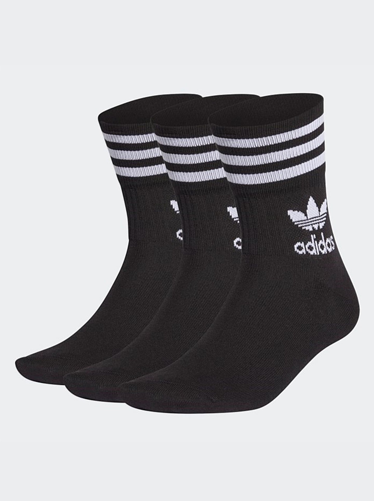 Mid Cut Crew Socks 3-Pack