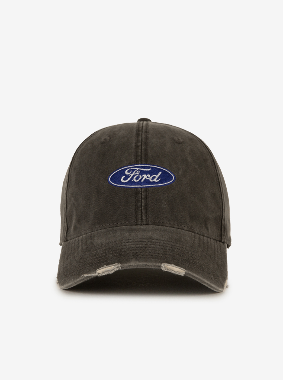 Ford Ballpark Distressed Cloth Strap Cap