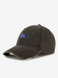 Ford Ballpark Distressed Cloth Strap Cap