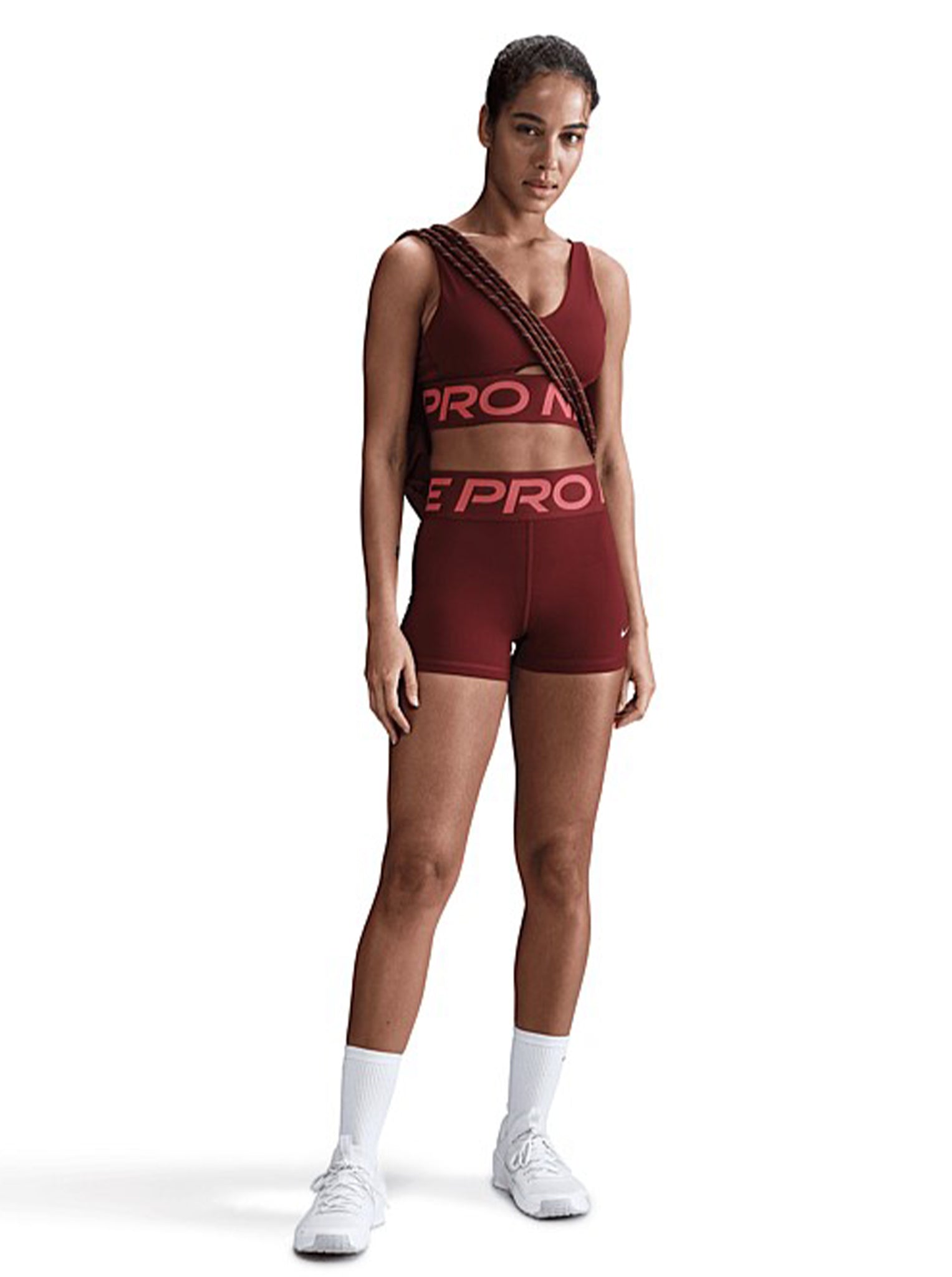 Pro Indy Plunge Medium-Support Padded Sports Bra