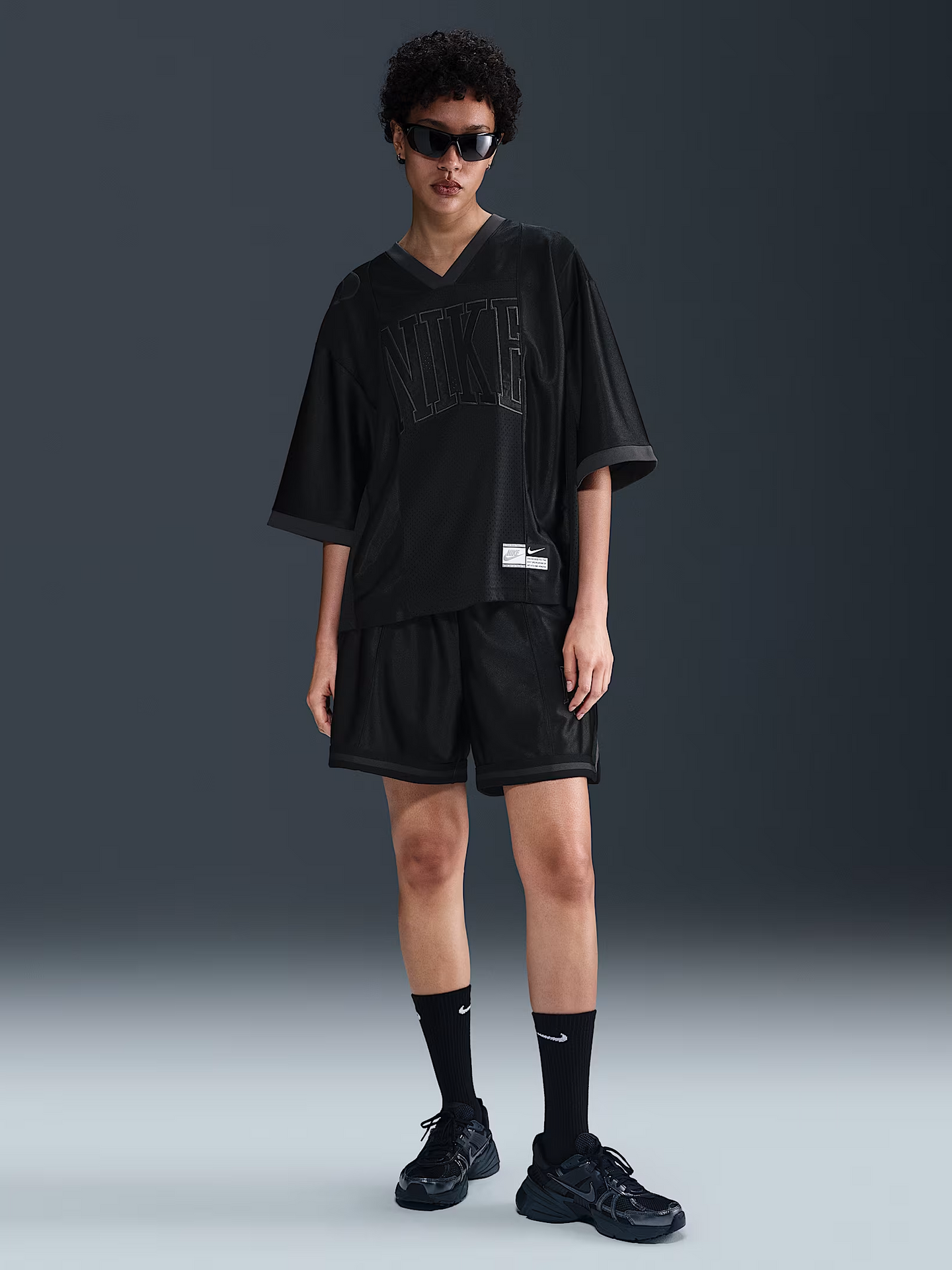 Oversized Short-Sleeve Graphic Jersey