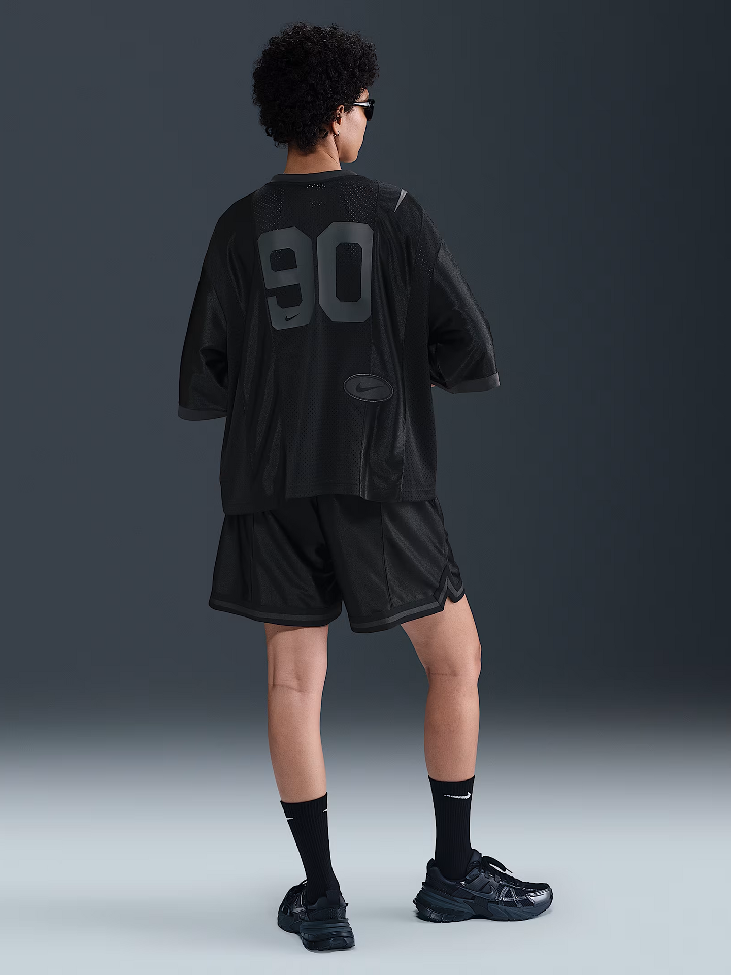 Oversized Short-Sleeve Graphic Jersey