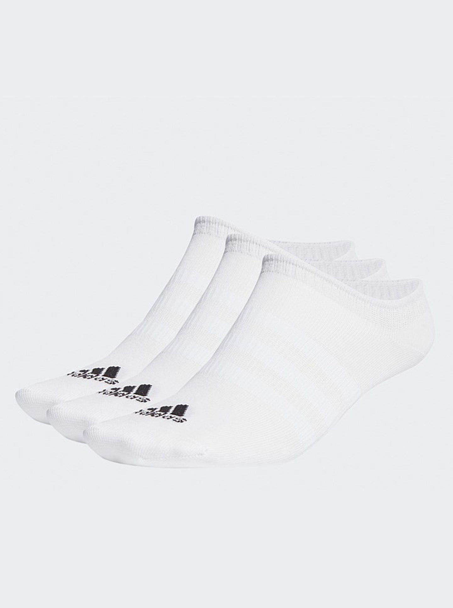 Thin and Light No-Show Socks 3 Pack Unisex