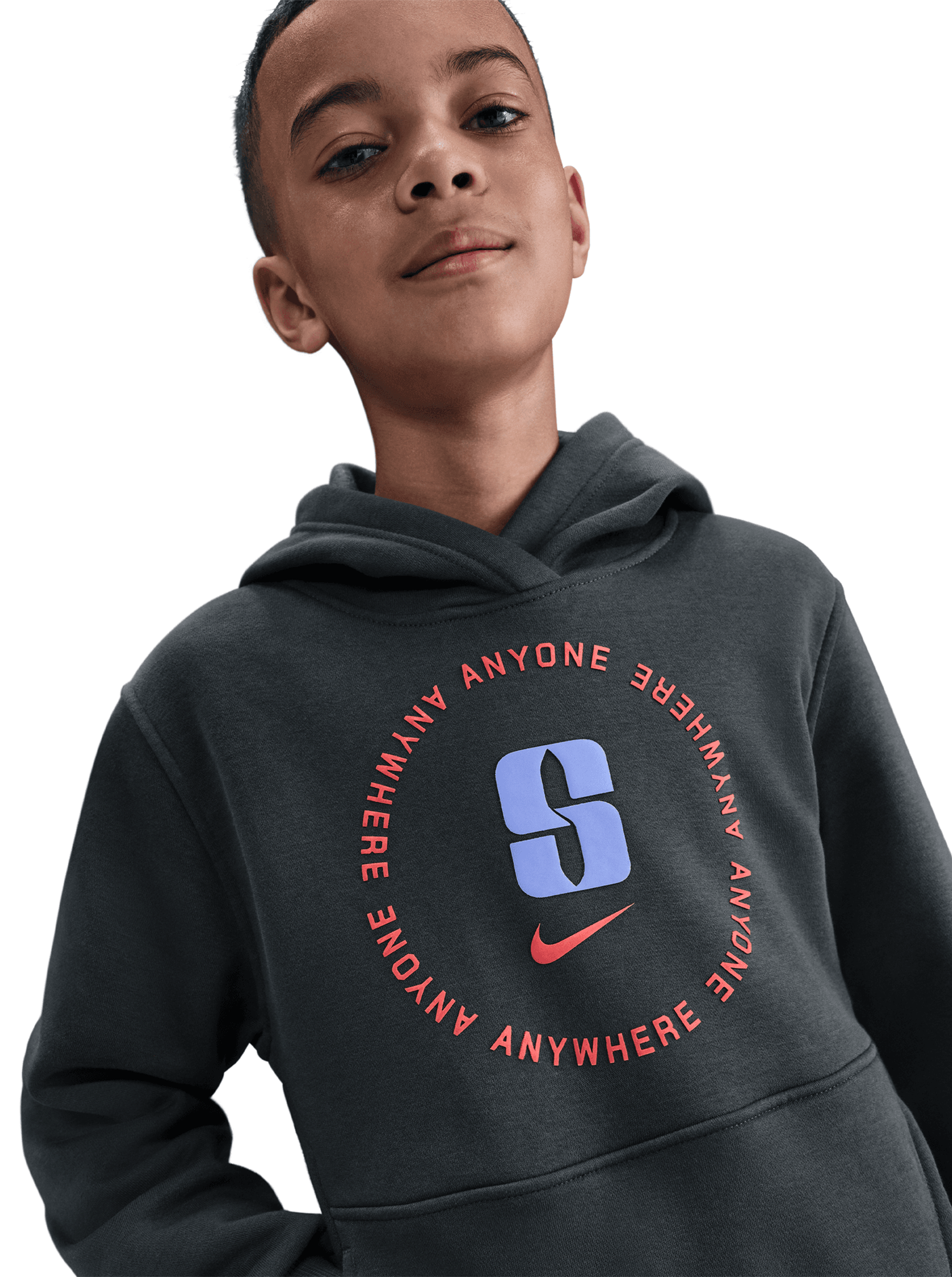Sportswear Club Fleece Pullover Hoodie Youth