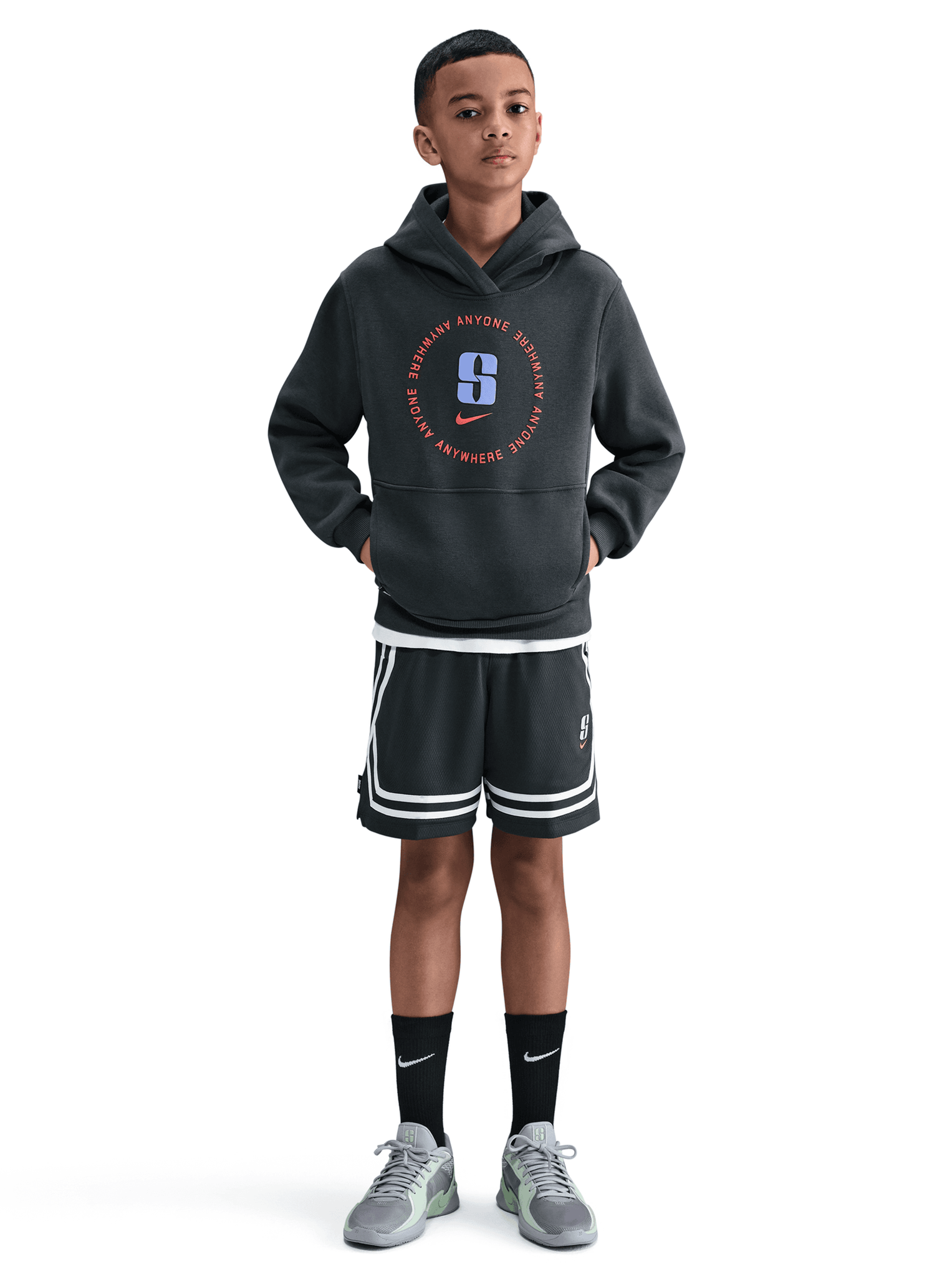 Sportswear Club Fleece Pullover Hoodie Youth